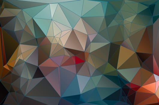 abstract pattern of triangles, seamless background polygonal