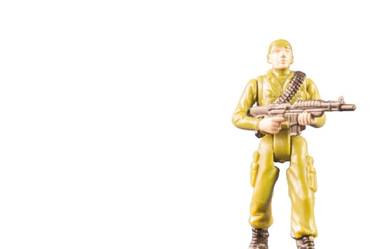 Toy soldiers of navy seals. Miniature of Soldiers