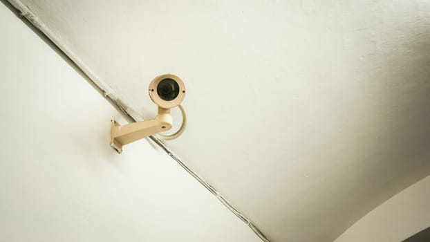 In front of the big brother. Camera security