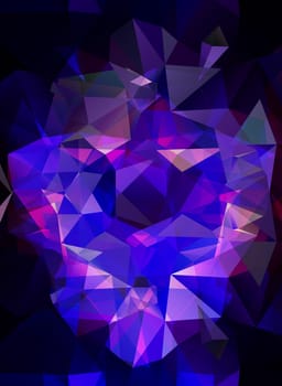 Colorful Polygonal Mosaic Background, illustration,  Creative  Design