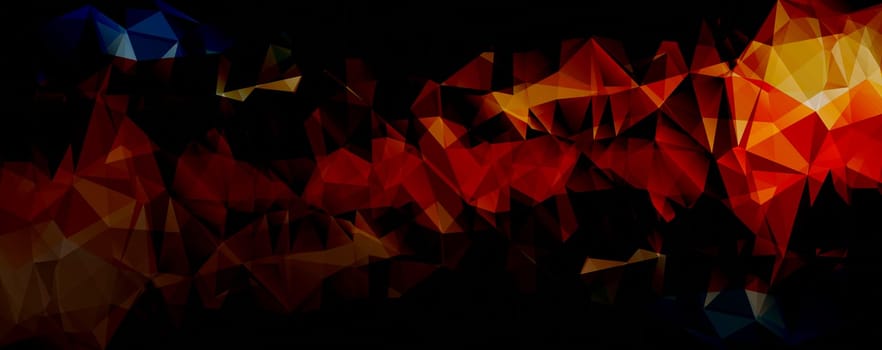 Colorful Polygonal Mosaic Background, illustration,  Creative  Design