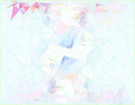 Colorful Polygonal Mosaic Background, illustration,  Creative  Design