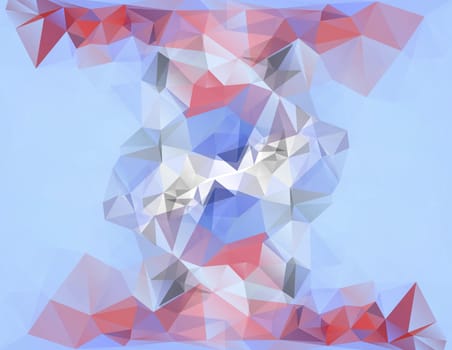 Colorful Polygonal Mosaic Background, illustration,  Creative  Design