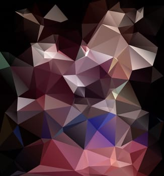 Colorful Polygonal Mosaic Background, illustration,  Creative  Design