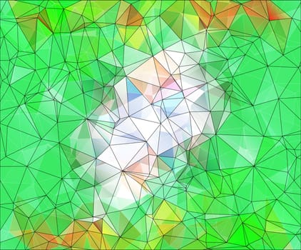 Colorful Polygonal Mosaic Background, illustration,  Creative  Design