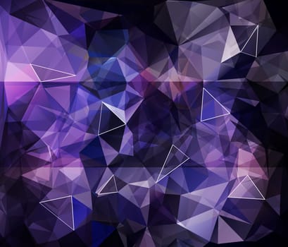 Colorful Polygonal Mosaic Background, illustration,  Creative  Design