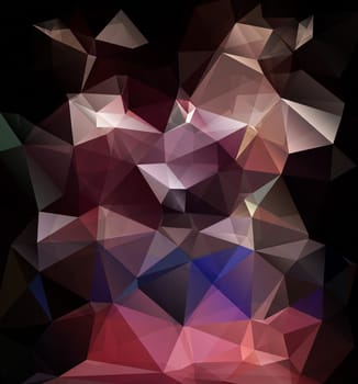 Colorful Polygonal Mosaic Background, illustration,  Creative  Design
