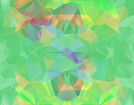 Colorful Polygonal Mosaic Background, illustration,  Creative  Design