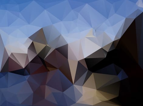 Colorful Polygonal Mosaic Background, illustration,  Creative  Design