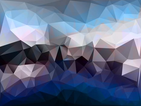 Colorful Polygonal Mosaic Background, illustration,  Creative  Design