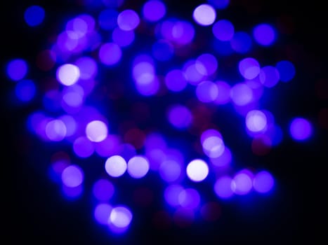 Colored red and blue color bokeh background