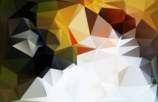 Colorful Polygonal Mosaic Background, illustration,  Creative  Design