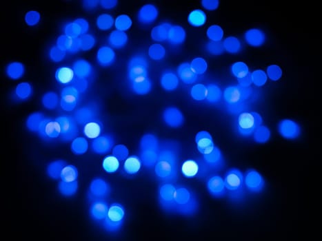 Colored red and blue color bokeh background