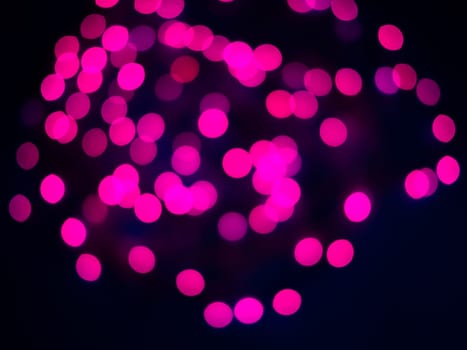 Heart bokeh background, Love Valentine's day background