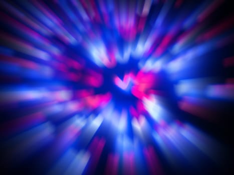 Heart bokeh background, Love Valentine's day background
