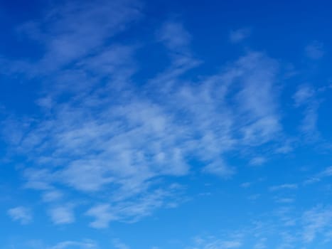 Beautiful clouds sky in Ireland at day time