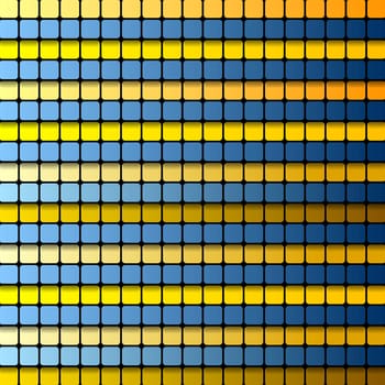 Colorful squares tech vector background
