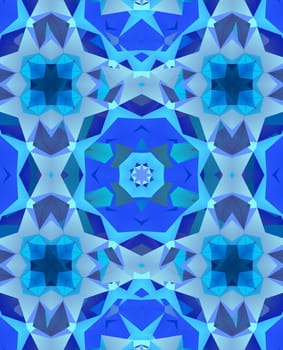 Ethnic pattern. Abstract kaleidoscope fabric design texture