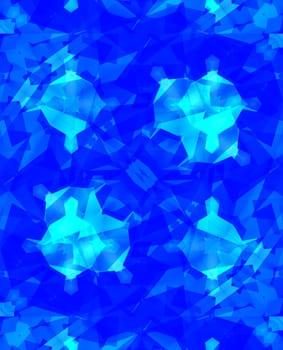 Ethnic pattern. Abstract kaleidoscope fabric design texture