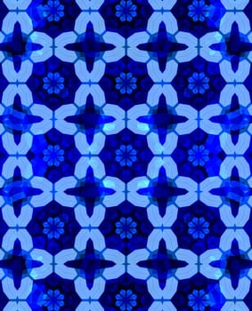 Ethnic pattern. Abstract kaleidoscope fabric design texture
