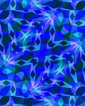 Ethnic pattern. Abstract kaleidoscope fabric design texture