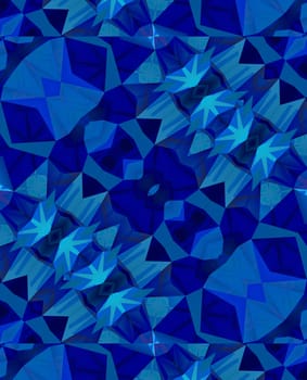Ethnic pattern. Abstract kaleidoscope fabric design texture