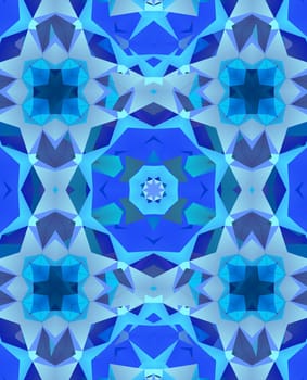 Ethnic pattern. Abstract kaleidoscope fabric design texture