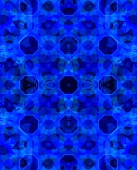 Ethnic pattern. Abstract kaleidoscope fabric design texture