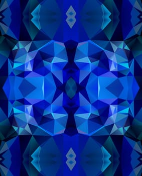 Ethnic pattern. Abstract kaleidoscope fabric design texture
