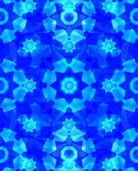 Ethnic pattern. Abstract kaleidoscope fabric design texture