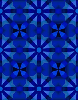 Ethnic pattern. Abstract kaleidoscope fabric design texture