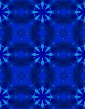 Ethnic pattern. Abstract kaleidoscope fabric design texture
