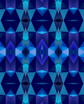 Ethnic pattern. Abstract kaleidoscope fabric design texture
