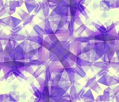 Ethnic pattern. Abstract kaleidoscope fabric design texture