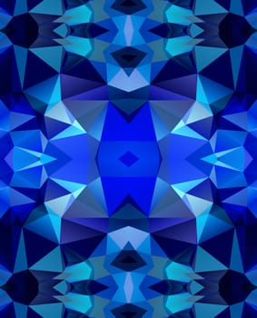 Ethnic pattern. Abstract kaleidoscope fabric design texture