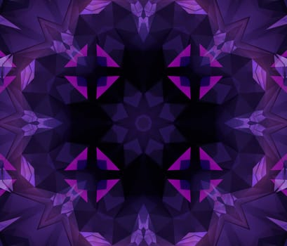 Ethnic pattern. Abstract kaleidoscope fabric design texture
