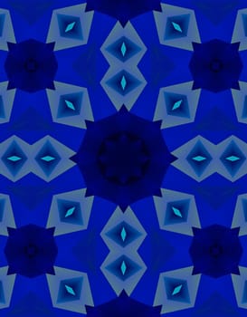 Ethnic pattern. Abstract kaleidoscope fabric design texture