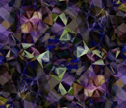 Ethnic pattern. Abstract kaleidoscope fabric design texture