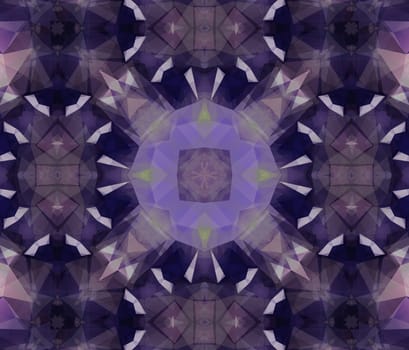 Ethnic pattern. Abstract kaleidoscope fabric design texture