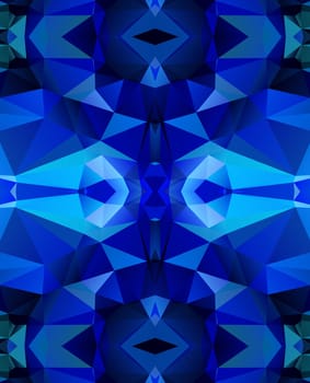 Ethnic pattern. Abstract kaleidoscope fabric design texture