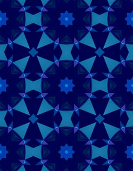Ethnic pattern. Abstract kaleidoscope fabric design texture