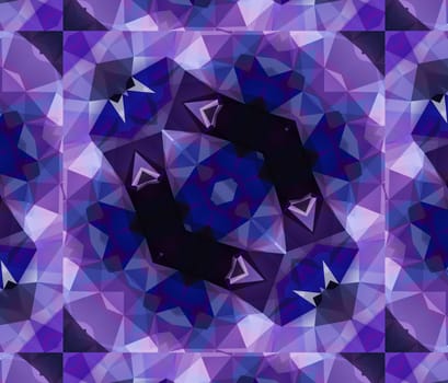 Ethnic pattern. Abstract kaleidoscope fabric design texture