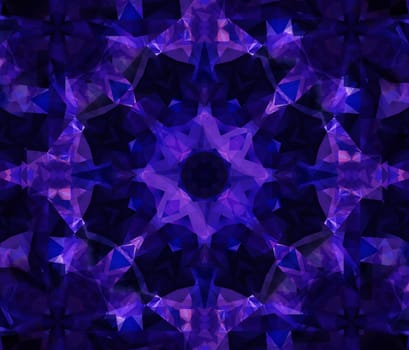 Ethnic pattern. Abstract kaleidoscope fabric design texture