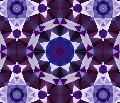 Ethnic pattern. Abstract kaleidoscope fabric design texture