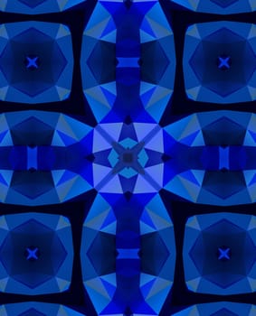 Ethnic pattern. Abstract kaleidoscope fabric design texture