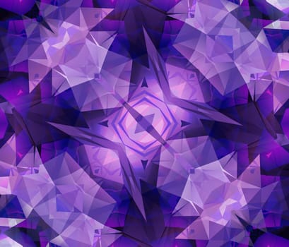 Ethnic pattern. Abstract kaleidoscope fabric design texture