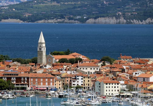Izola,Isola,Slovenia,port,marina,Istria,Adriatic Sea,peninsula