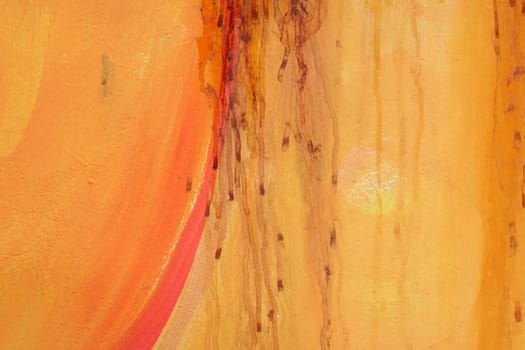 The close-up of a colorful wall with traces of color, gradients and bright colors...