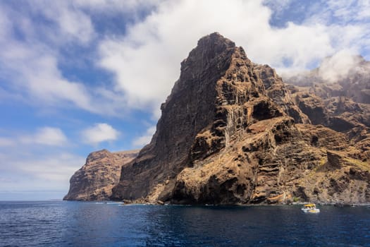 Los Gigantes in Tenerife, Canary Island, Spain
