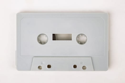 Retro Audio Tape isolated on white background
